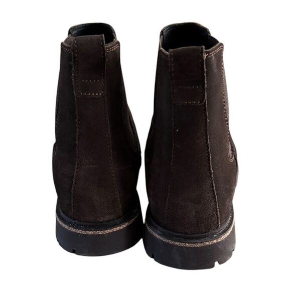 Birkenstock Highwood Chelsea Boots Mens 10-10.5 Slip On US Mocha Suede main image 11